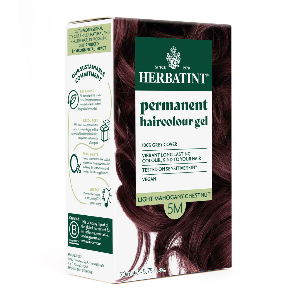 Herbatint 170ml Permanent Colour - 5M Light Mahogany Chestnut