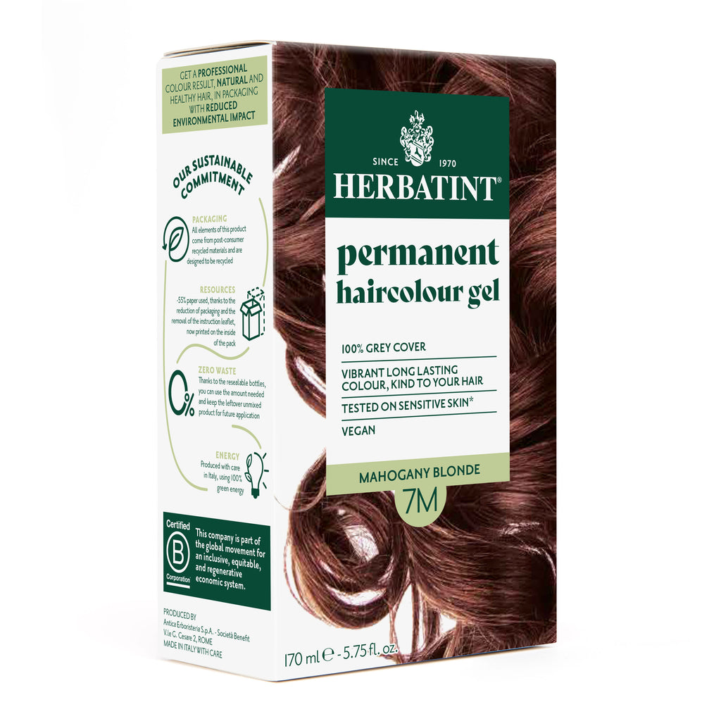 Herbatint 170ml Permanent Colour - 7M Mahogany Blonde