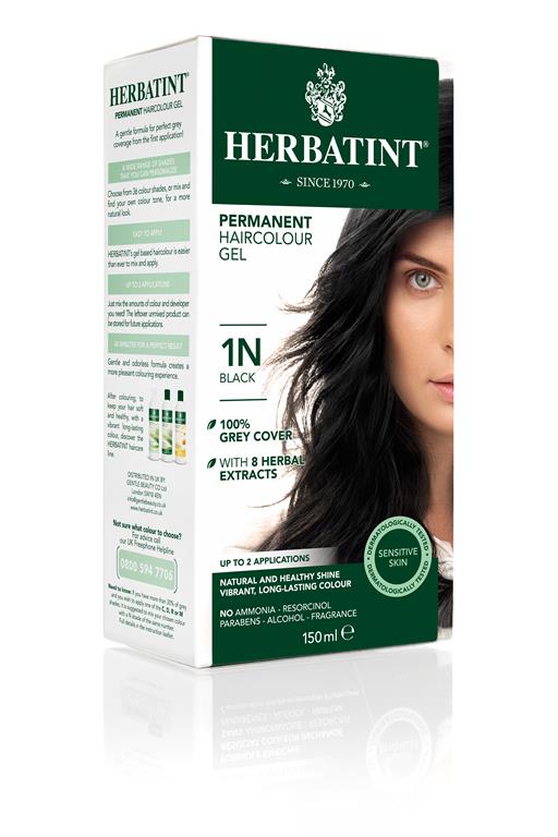 Herbatint Permanent Colour 1N - Black