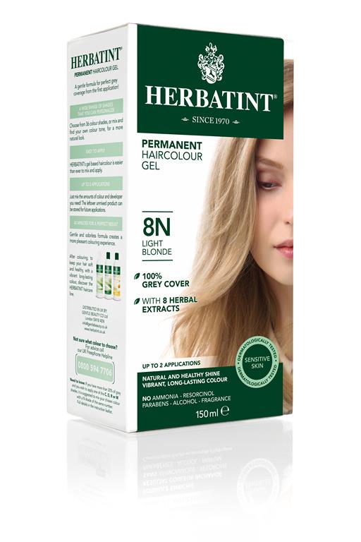 Herbatint Permanent Colour - 8N Light Blonde